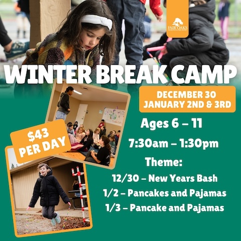 Fair Oaks Winter Camp