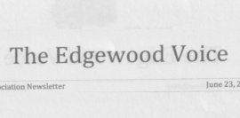 The Edgewood Voice header