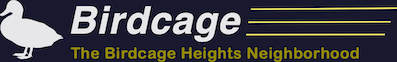 Birdcage Heights website logo graphic.